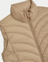 Feather & Down Packaway Puffer Gilet